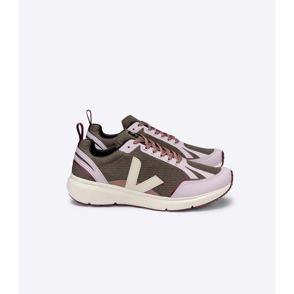 Women\'s Veja CONDOR 2 ALVEOMESH Shoes Pink/Khaki | ZA 467FDN